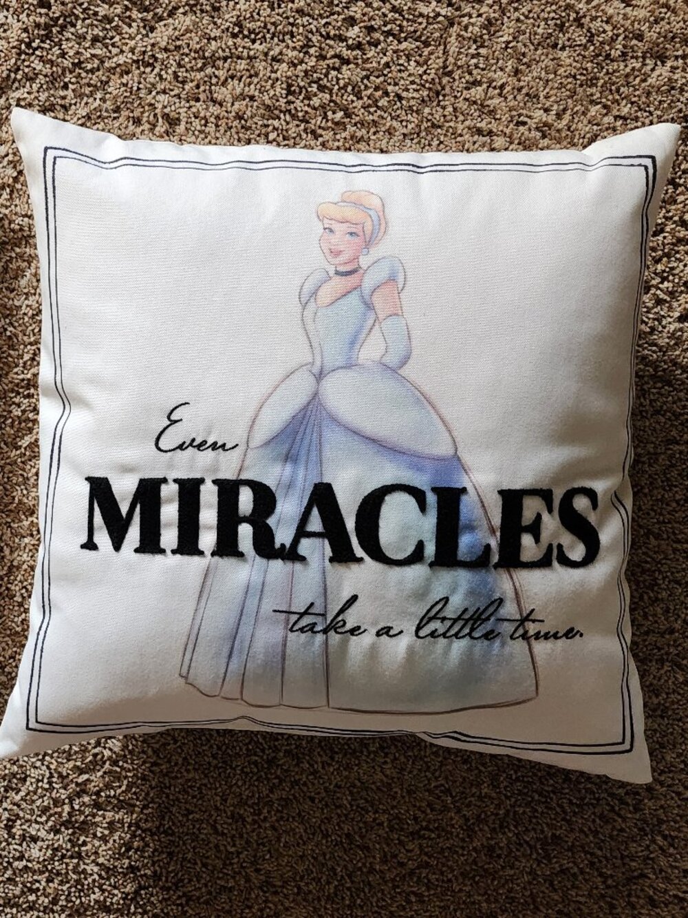 Disney Cinderella Pillow